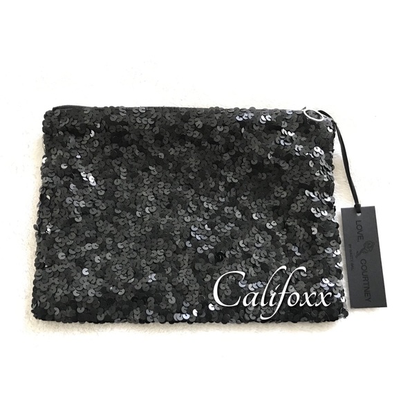 Courtney Love X Nasty Gal Sequin Clutch - Picture 4 of 5